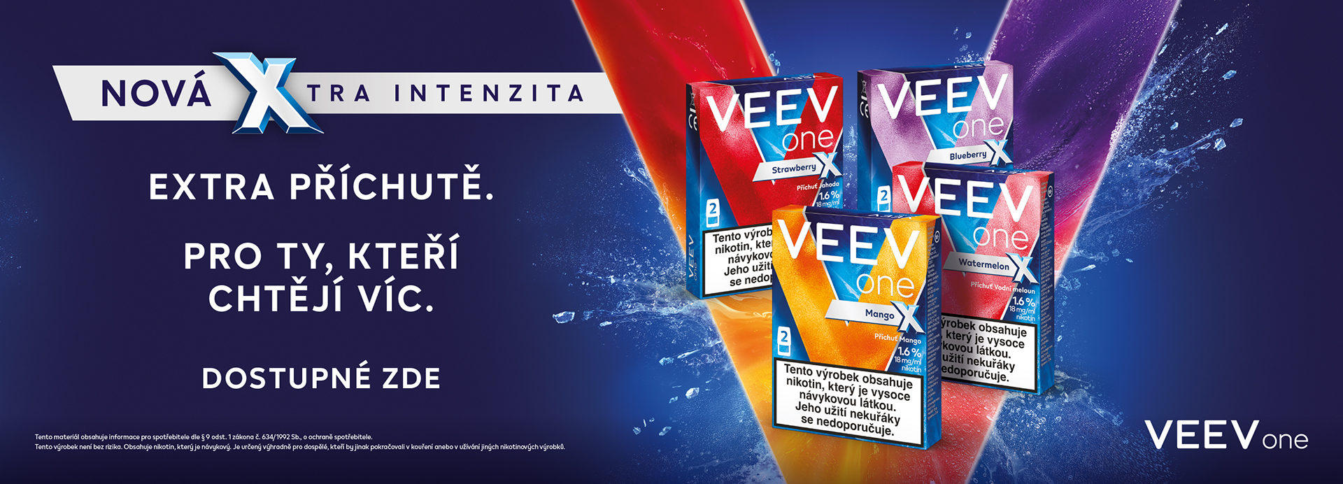 E-cigareta s technologií předplněných cartridge od VEEV