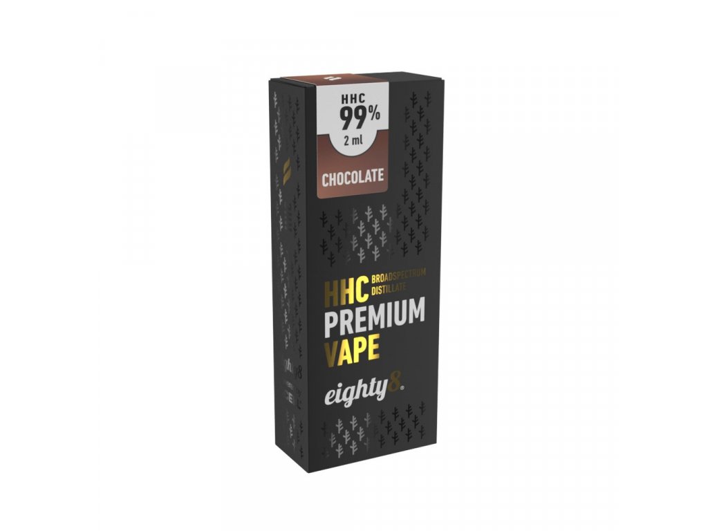 EIGHTY8 HHC VAPE PEN CHOCOLATE 99% 2 ML - Nicopods.cz