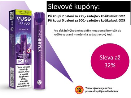 Vuse Go Grape Ice 700