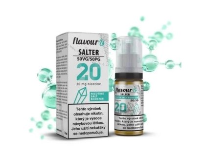 flavourit salter pg50 vg50 nikotinovy booster 20mg 10ml