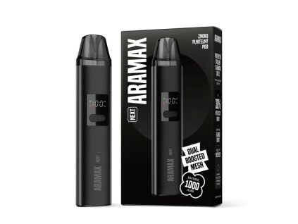 elektronicka cigareta aramax next pod 1000mah cerna